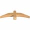 Ekena Millwork Bellingham Timber Gable Bracket, Western Red Cedar, 36"W x 10"H x 3 1/2"D x 3 1/2"F, 7/12 Pitch GBW036X10X0404BEL00SWR - alternate 3